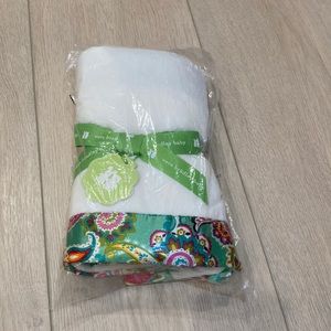 New, never opened Vera Bradley Plush baby blanket